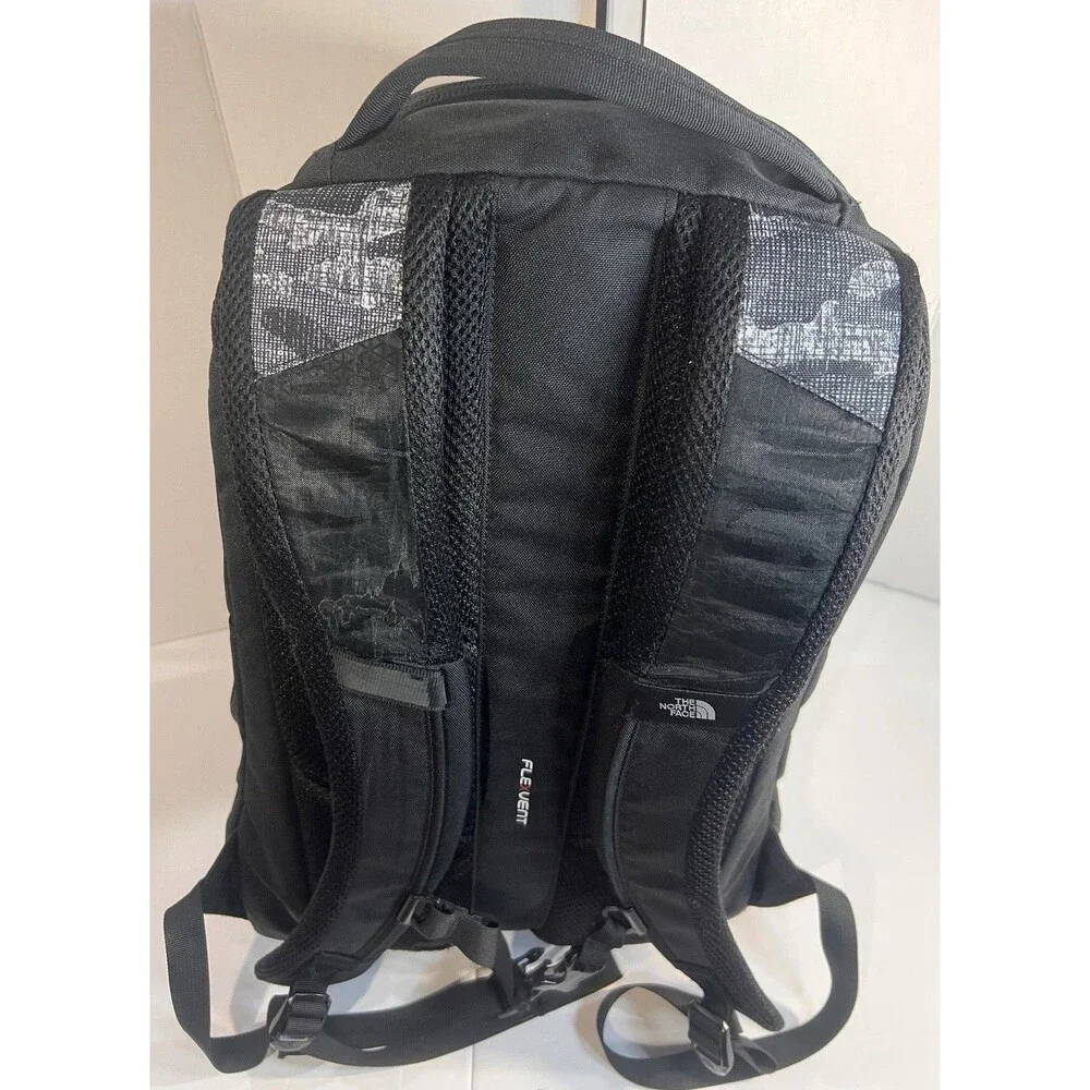 The North Face Jester NF0A3KV7 28L Backpack Black Gray Graphic FlexVent